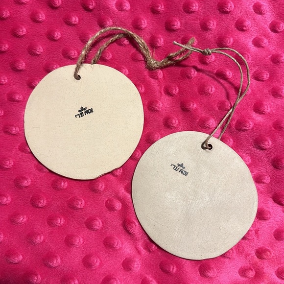 Unique Hand-Made Ceramic Ornament Made in Israel - Picture 2 of 5